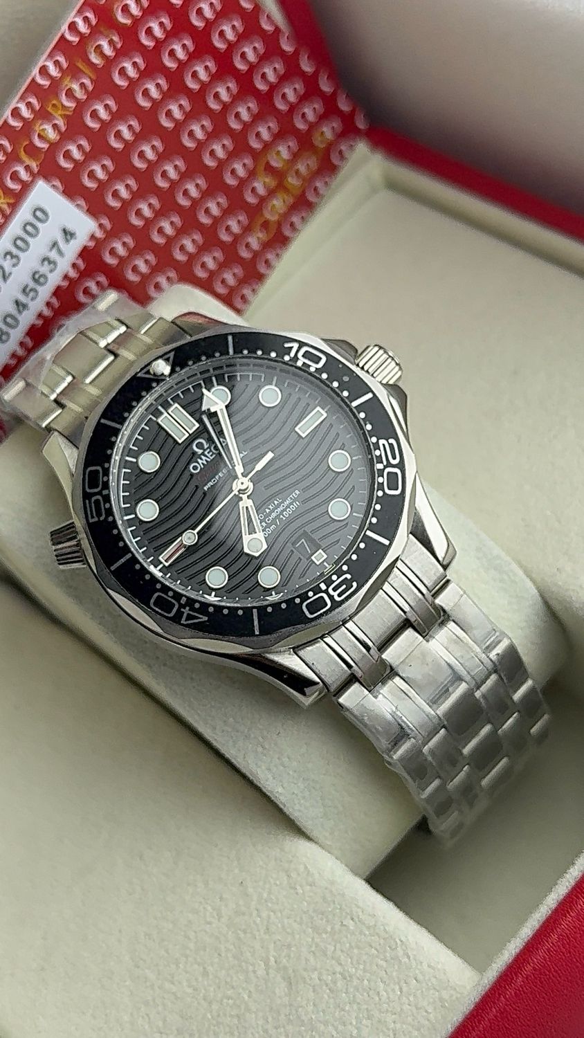 اوميجا سيماستر 42mm اوتوماتيك بجوده SUPER DX ماستر بوكس