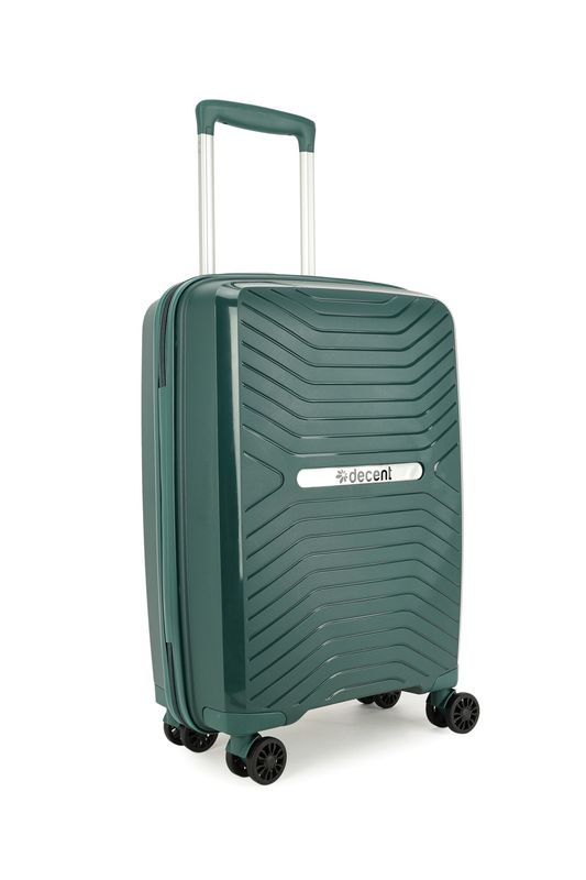 Cross One Hartschalen Reisekoffer Set 3-teilig mit TSA-Schloss - Tannengrün (35 L, 63 L &amp; 94 L)