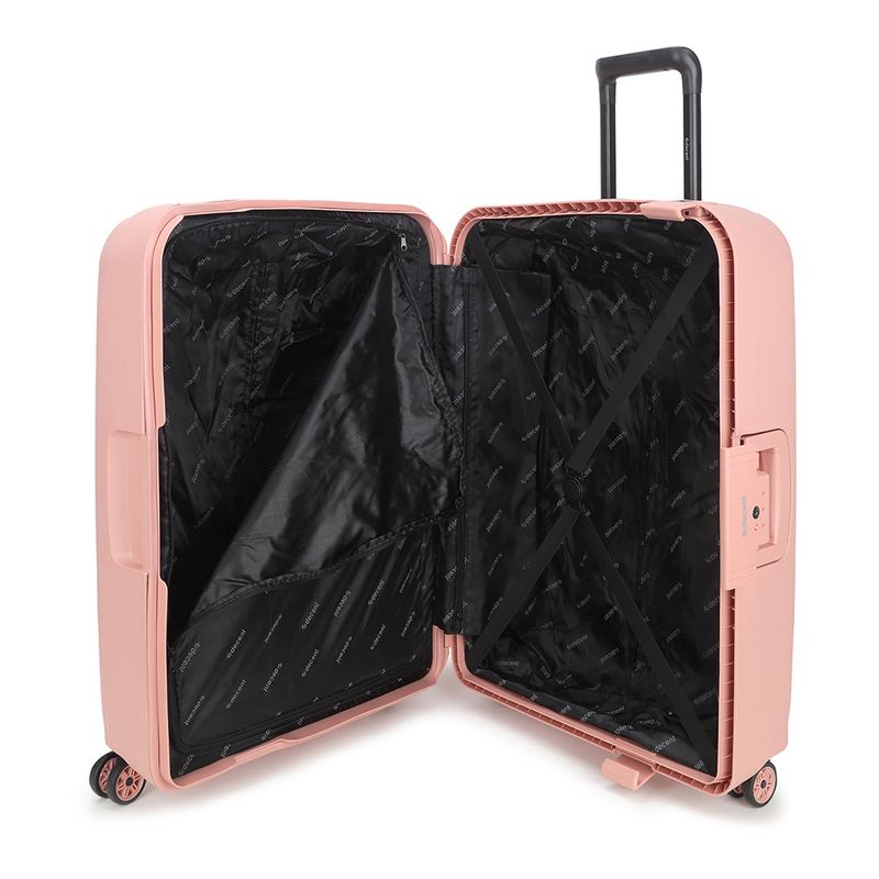 Axiss Fix 3-teiliges Hartschalen-Kofferset mit TSA-Schloss – Rosé-Rosa (110 L, 80 L &amp; 43 L)