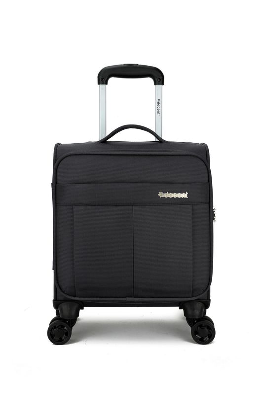 Decent D-Upright Underseater Handgepäck-Trolley mit TSA-Schloss – Ultra-leicht, 29 L, Tiefschwarz (42 × 32 × 20 cm