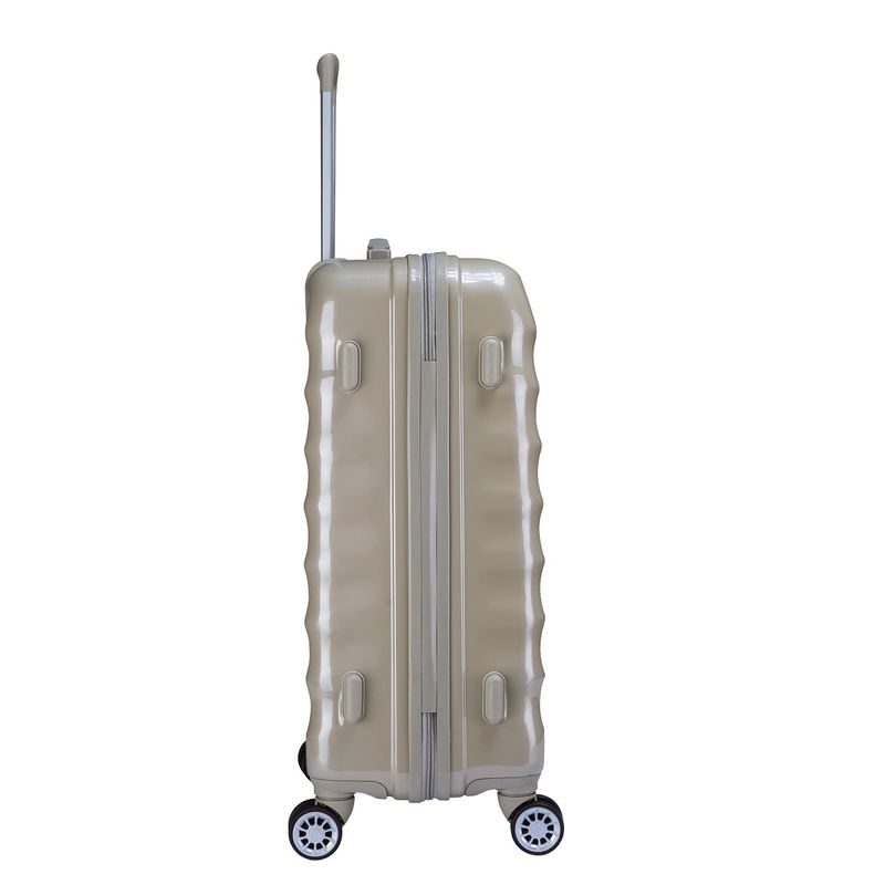 Exclusivo-One Handgepäckkoffer 30 Liter – Kabinentrolley mit TSA-Schloss, Champagnerfarbe (55 × 35 × 20 cm)