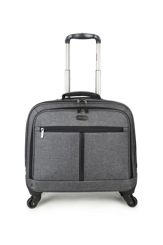 Bellatrix Business Handgepäck Bordtrolley – Silbergrau (44,5 × 22 × 44 cm)