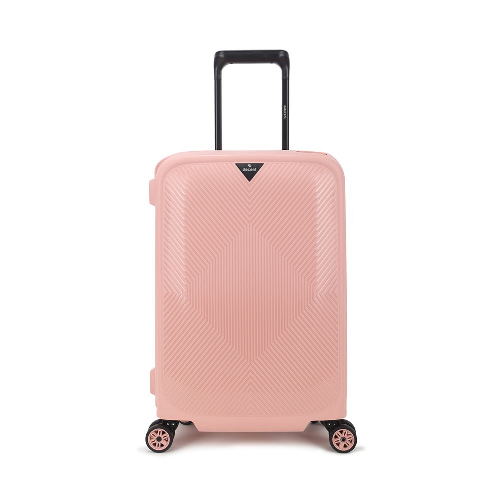 Axiss Fix Handgepäck Koffer mit TSA-Schloss Rosé-Rosa 43 L (55 x 37 x 23 cm)