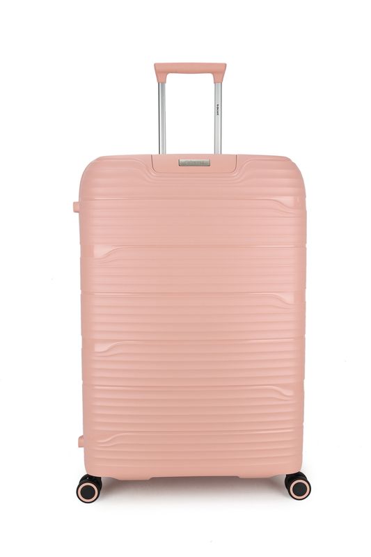Explorer Großkoffer 106 Liter – Reisekoffer mit TSA-Schloss, Rosé-Rosa (77 × 52,5 × 29,5 cm)