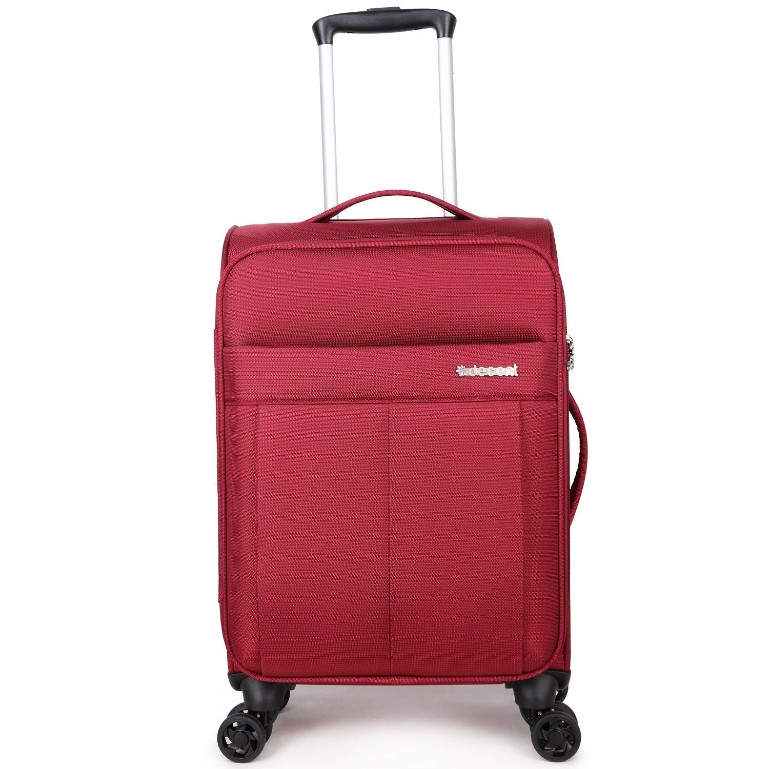 Decent D-Upright Handgepäck Rot TSA 34 Liter 66x41x30cm