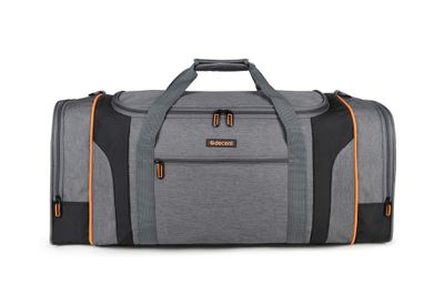 Flexplus Wochenendtasche Grau/Orange 70X32X34 CM