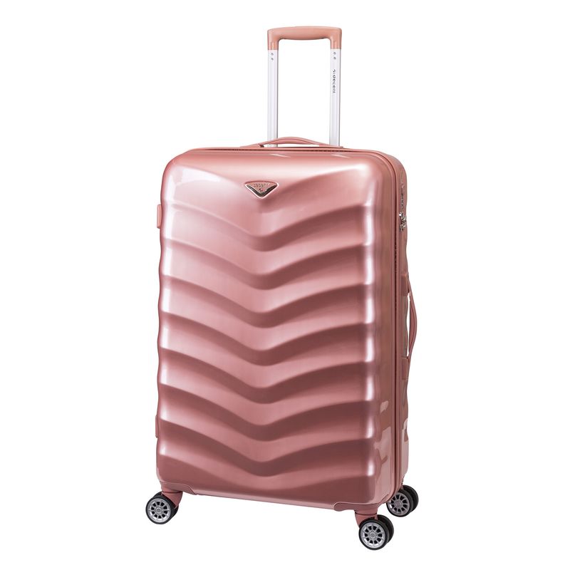 Exclusivo-One Reisekoffer Set 3-teilig – Trolley-Set mit TSA-Schloss, Campagner Rosé (30 L, 60 L &amp; 85 L)