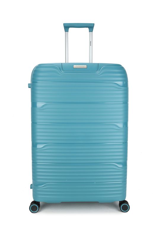 Explorer Großkoffer 106 Liter – Reisekoffer mit TSA-Schloss, Petrolblau (77 × 52,5 × 29,5 cm)