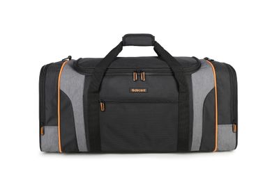 Flexplus Wochenendtasche Schwarz/Orange 70X32X34 CM