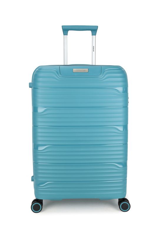 Explorer Mittelgroßer Reisekoffer 68 Liter – Hartschalen-Trolley mit TSA-Schloss, Petrolblau (66 × 45 × 26 cm)