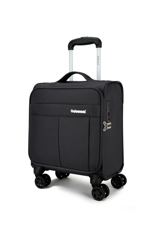 Decent D-Upright Underseater Handgepäck-Trolley mit TSA-Schloss – Ultra-leicht, 29 L, Tiefschwarz (42 × 32 × 20 cm