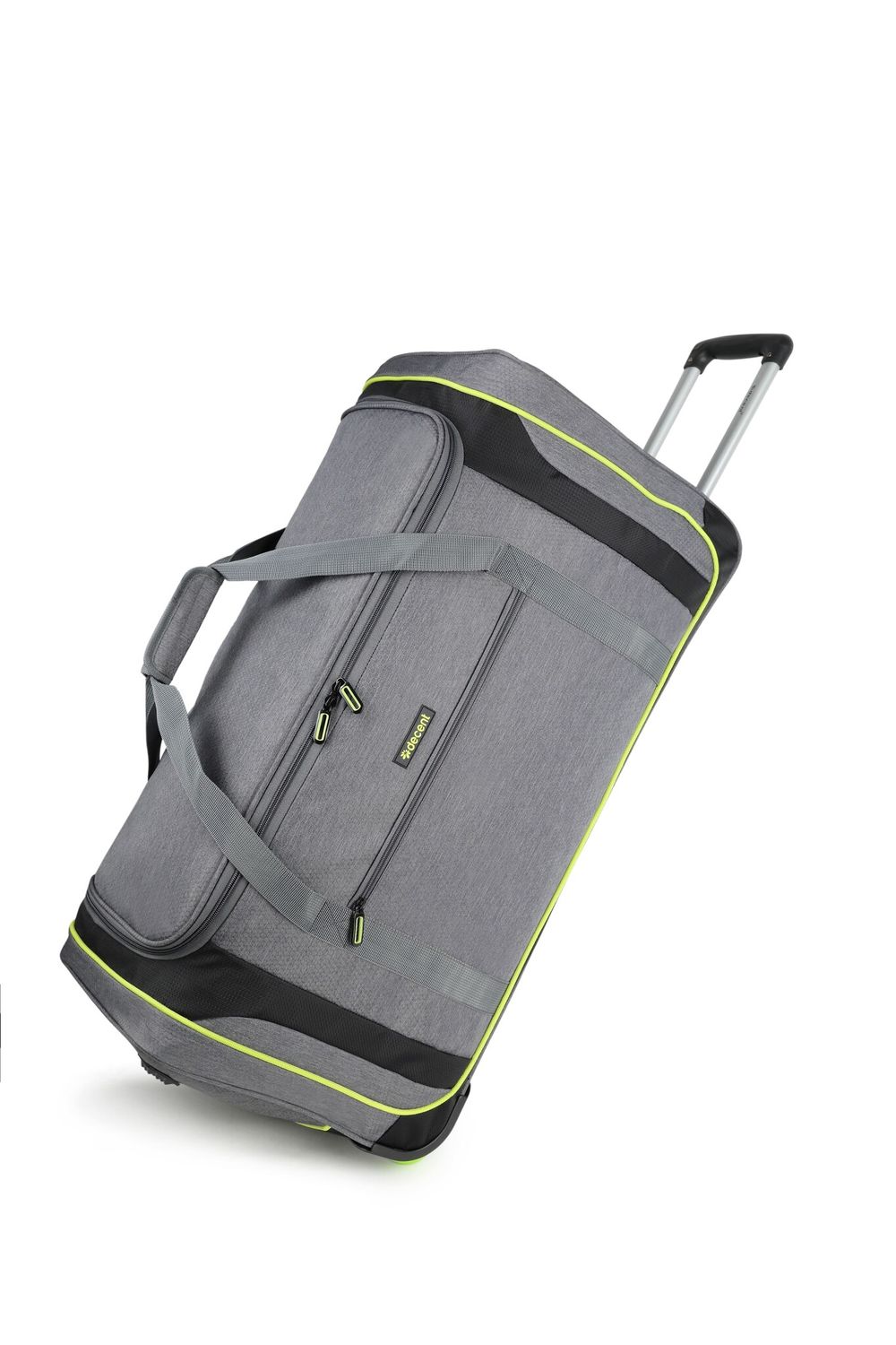 Flexplus RollenKoffer Grau/Limettengrün 75X34X36 CM