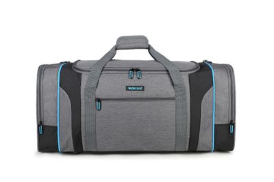 Flexplus Wochenendtasche Grau/Blau 70X32X34 CM
