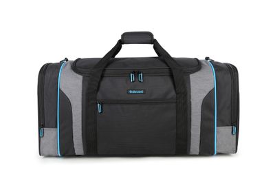 Flexplus Wochenendtasche Schwarz/Blau 70X32X34 CM