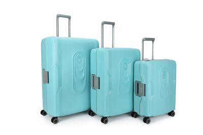 On Tour Kofferset Blau