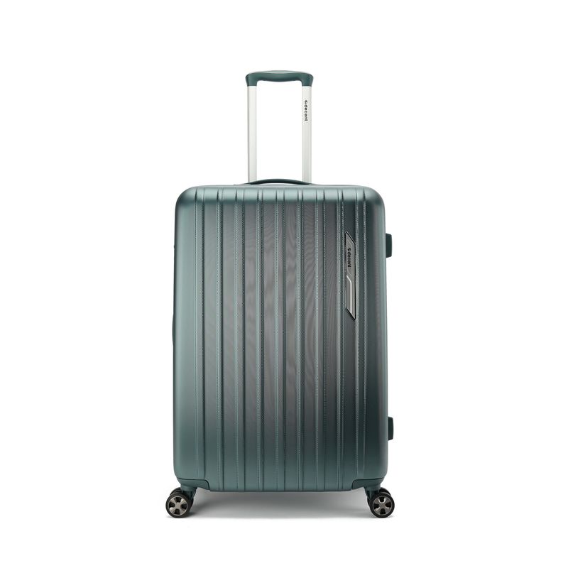 Paradiso Großer Hartschalen-Reisekoffer 95 L – Trolley mit TSA-Zahlenschloss &amp; 4 Rollen, Olivegrün Matt (76 × 45 × 30 cm)