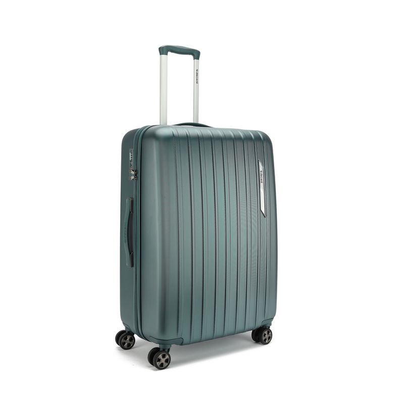 Paradiso Großer Hartschalen-Reisekoffer 95 L – Trolley mit TSA-Zahlenschloss &amp; 4 Rollen, Olivegrün Matt (76 × 45 × 30 cm)