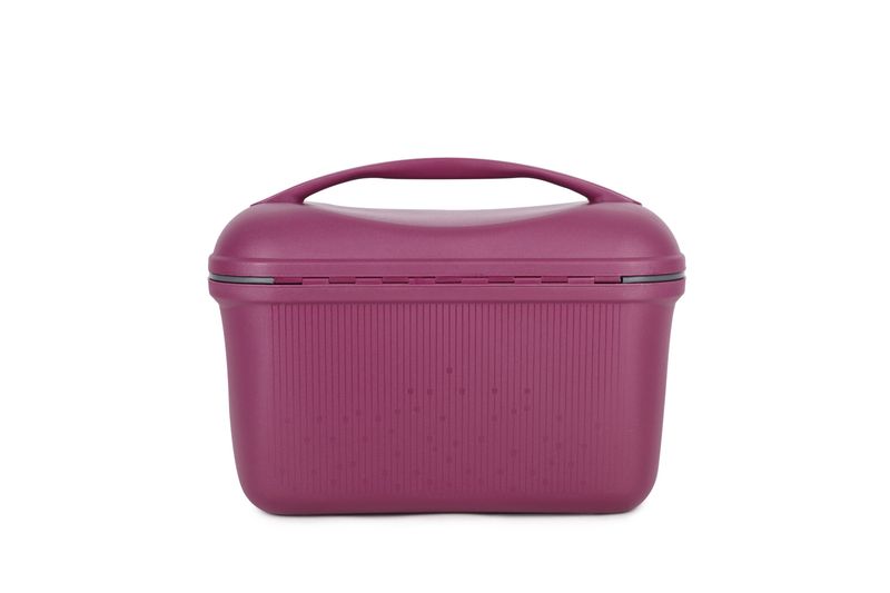Sportivo Beautycase 14 L – Kosmetikkoffer für Reise &amp; Alltag, Bordeauxrot (38 × 28,5 × 21,5 cm)