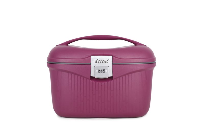 Sportivo Beautycase 14 L – Kosmetikkoffer für Reise &amp; Alltag, Bordeauxrot (38 × 28,5 × 21,5 cm)