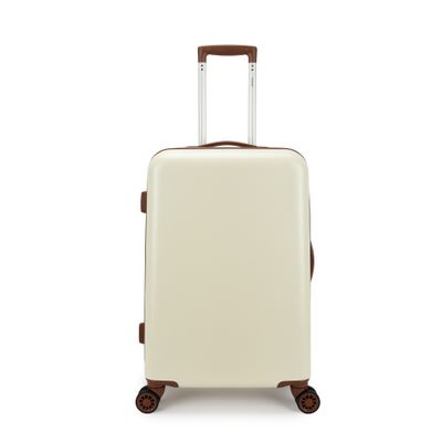 Retro Koffer Weiss Mittel 65L 66X42X26CM