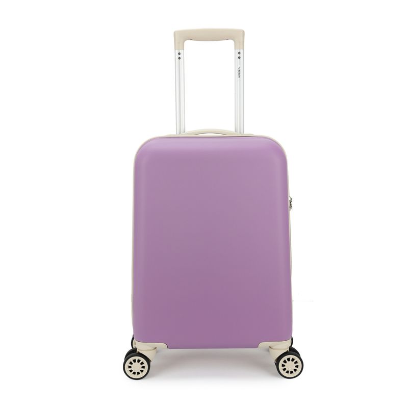 Star-Maxx Handgepäckkoffer 35 L – Kabinen-Trolley mit TSA-Zahlenschloss &amp; 4 Rollen, Pastellavendel (55 × 35 × 20 cm)