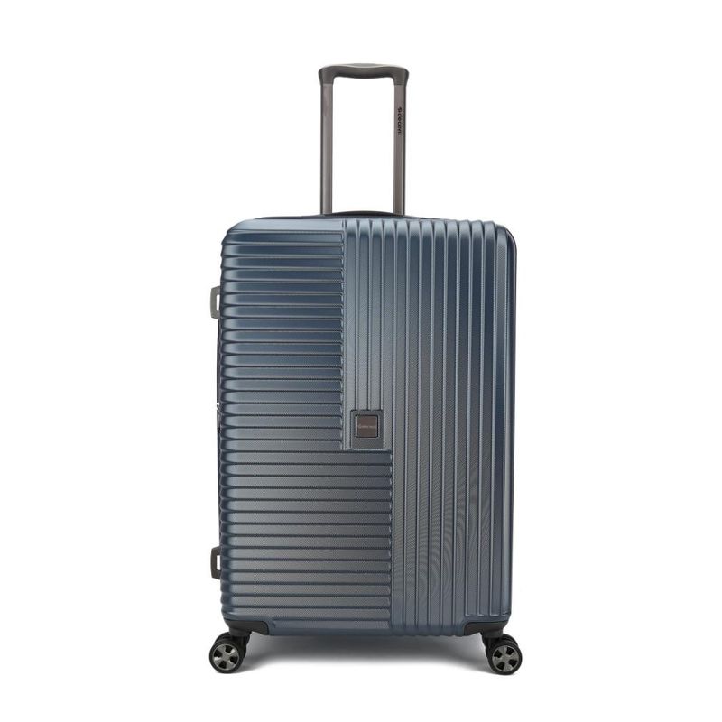 Tourister Großer Reisekoffer mit TSA-Schloss – Hartschalen-Trolley 76 cm, 97 L, Metallicblau (76 × 47 × 36 cm)
