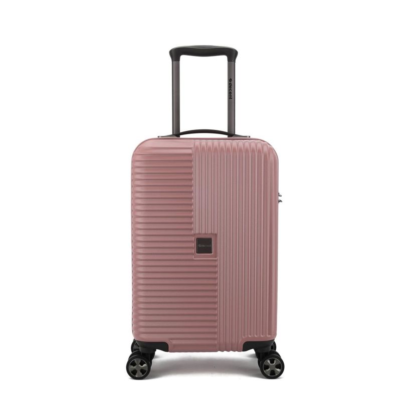 Tourister Handgepäck-Trolley mit TSA-Schloss – Kabinenkoffer 55 cm für Flugreisen, 34 L, Metallicrosé (55 × 35 × 20 cm)