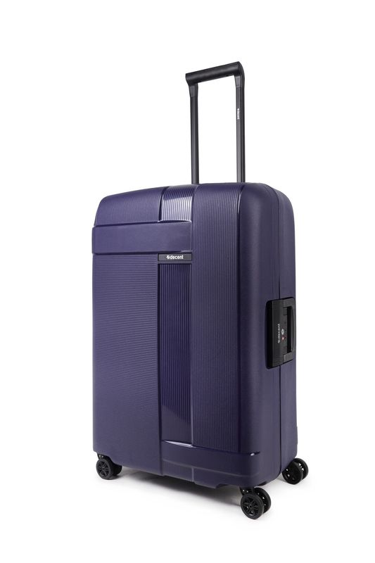 Transit Mittelgroßer Reisekoffer mit TSA-Schloss – Hartschalen-Trolley 70 cm, 86 L, Marineblau (70 × 47 × 28 cm)