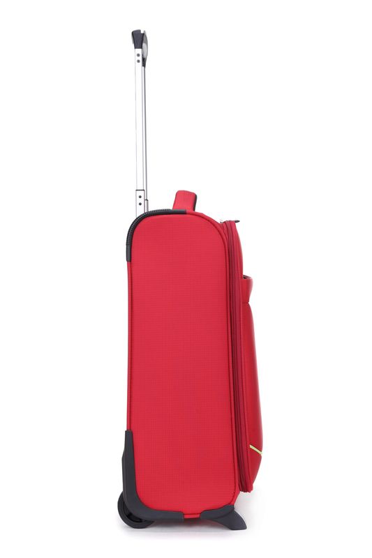 Super Light Handgepäck-Trolley – Kabinenkoffer 55 cm für Flugreisen, 35 L, Signalrot (55 × 35 × 20 cm)
