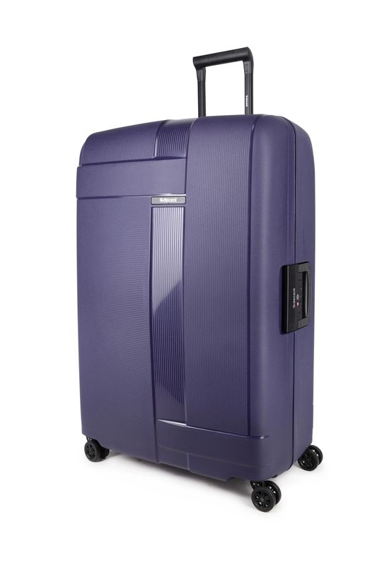 Transit Großer Reisekoffer mit TSA-Schloss – Hartschalen-Trolley 82 cm, 135 L, Marineblau (82 × 54 × 32,5 cm)