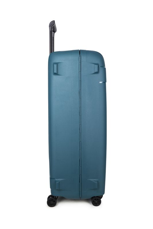 Transit Großer Reisekoffer mit TSA-Schloss – Hartschalen-Trolley 82 cm, 135 L, Petrolblau (82 × 54 × 32,5 cm)