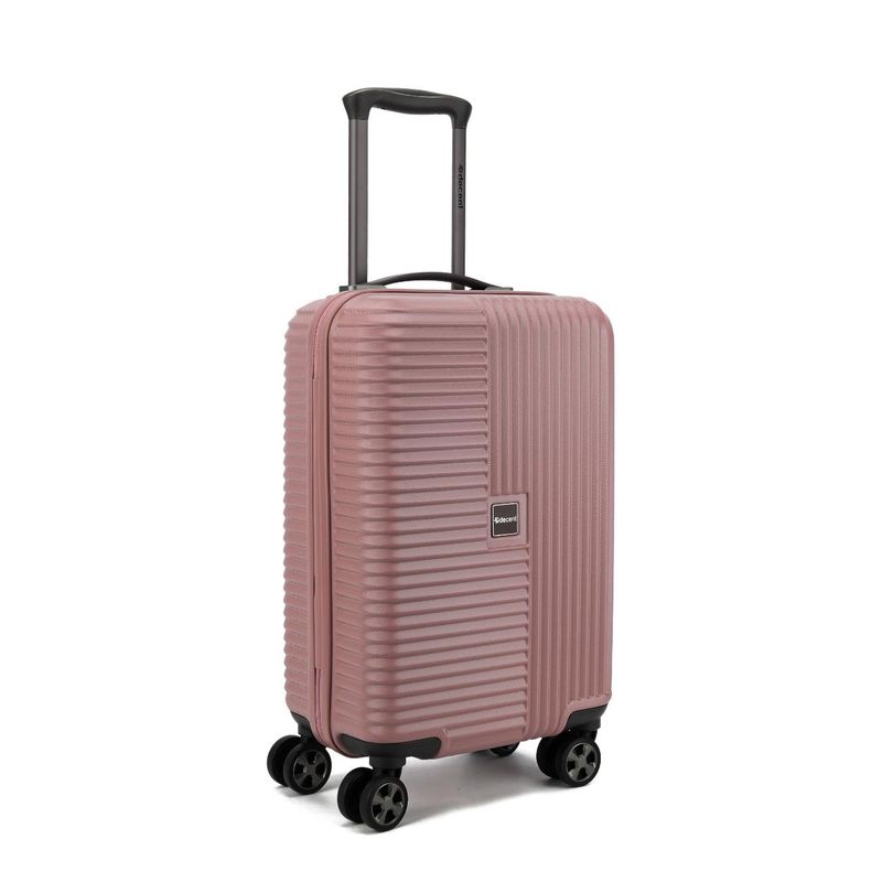 Tourister Handgepäck-Trolley mit TSA-Schloss – Kabinenkoffer 55 cm für Flugreisen, 34 L, Metallicrosé (55 × 35 × 20 cm)