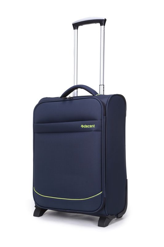 Super Light Handgepäck-Trolley – Kabinenkoffer 55 cm für Flugreisen, 35 L, Marineblau (55 × 35 × 20 cm)