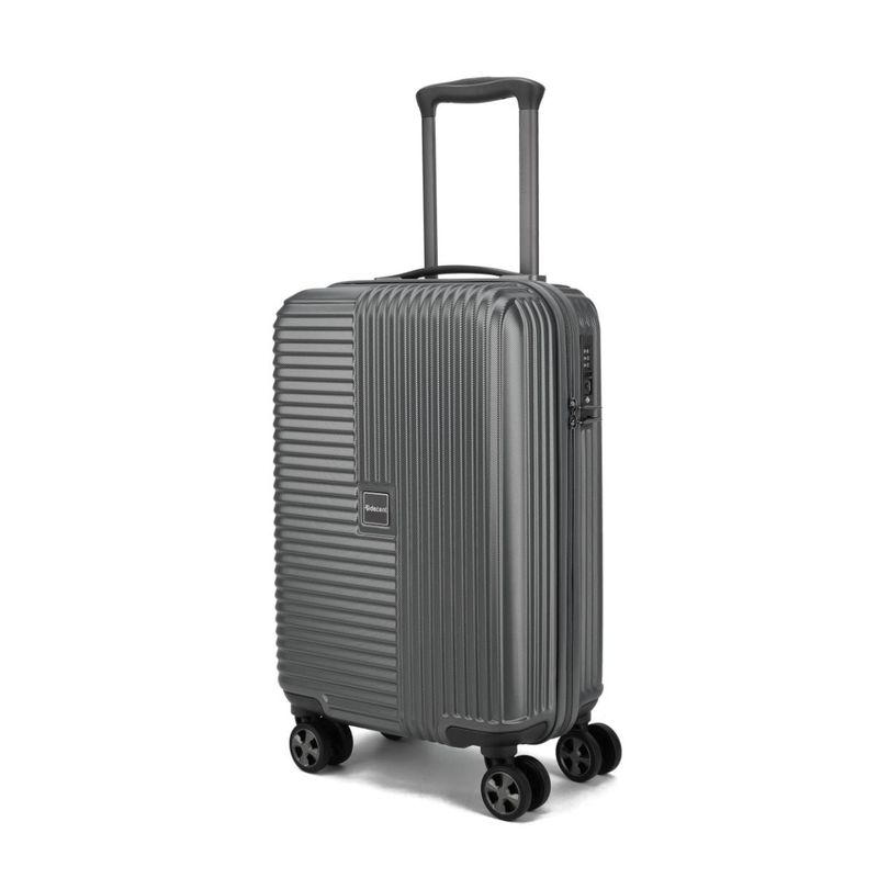 Tourister 3-teiliges Reisekoffer-Set mit TSA-Schloss – Hartschalen-Trolley-Set, Metallicgrau (34 L, 65 L &amp; 97 L)