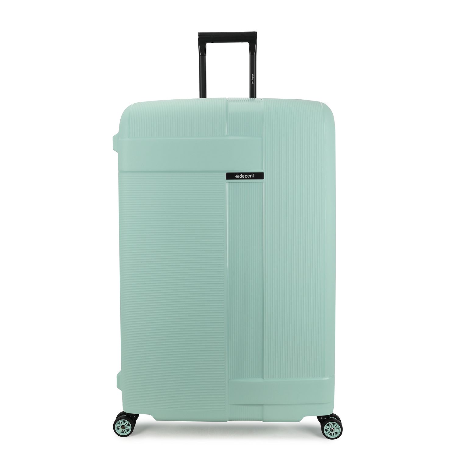 Transit 2.0 Großer Hartschalen-Reisekoffer 135 L – Trolley mit TSA-Zahlenschloss, 4 Doppelrollen Pastellgrün (82 × 54 × 32,5 cm)