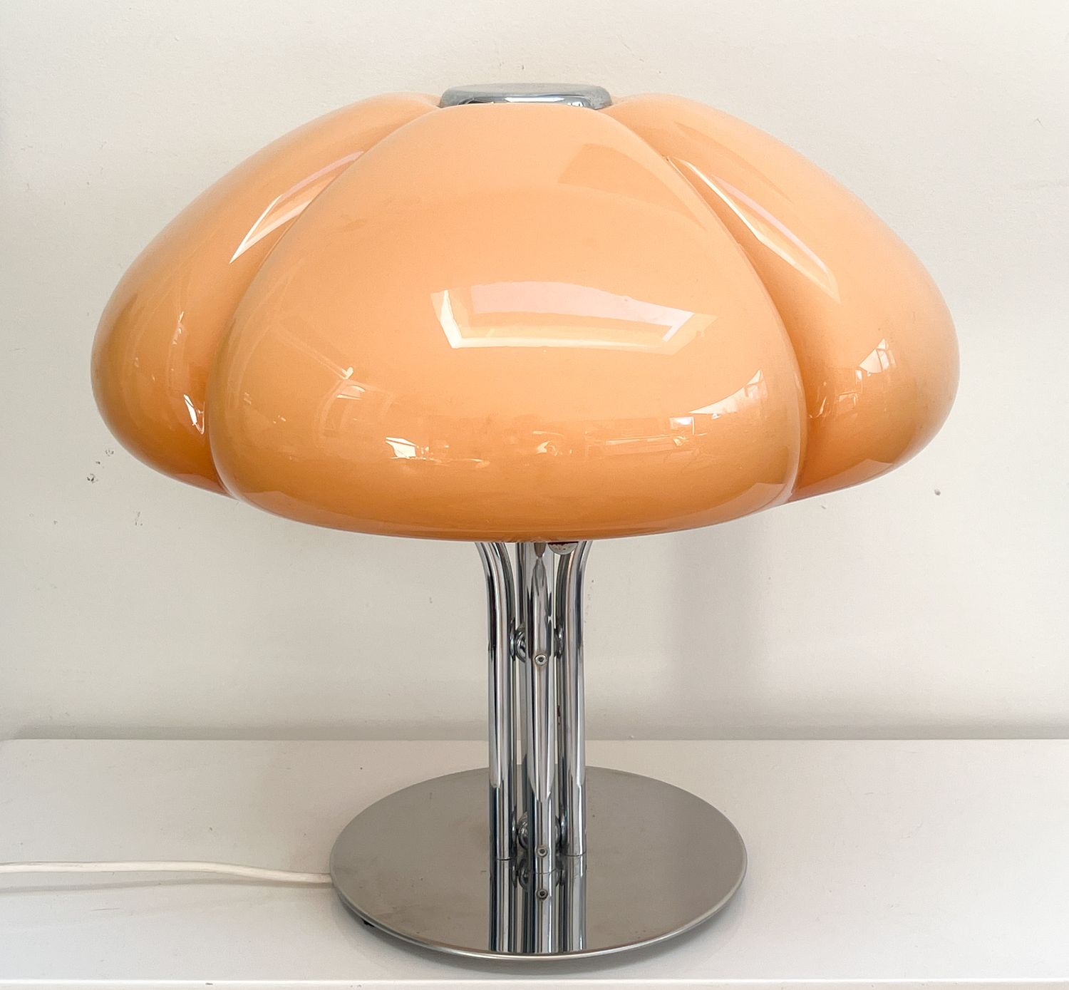 Harvey Guzzini Quadrifoglio&#39; Table Lamp By Ufficio Progetti For Guzzini, 1970s