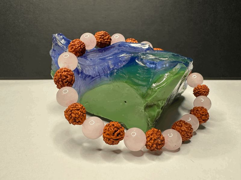 Rosenlicht & Erde Armband
