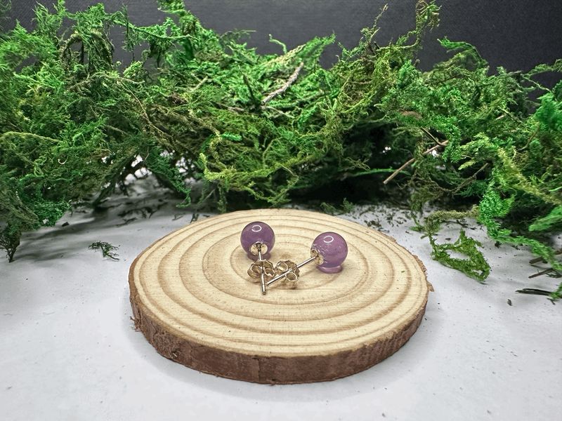 Ohrstecker Amethyst