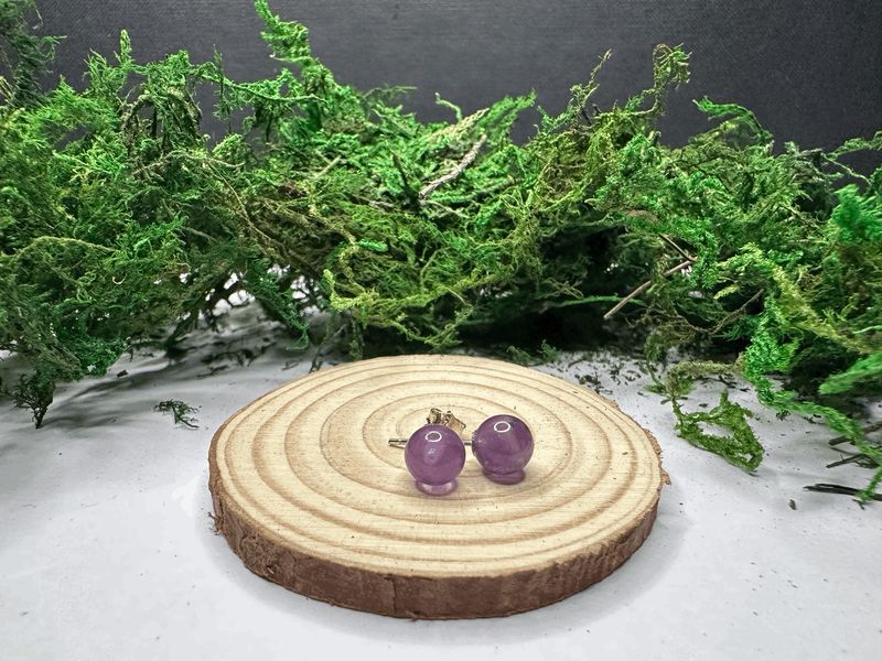 Ohrstecker Amethyst