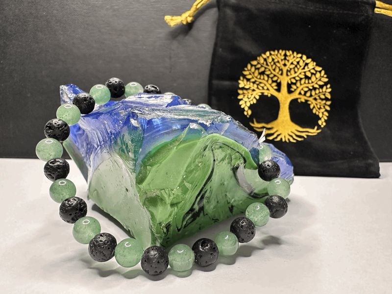 Grüne Stille Armband