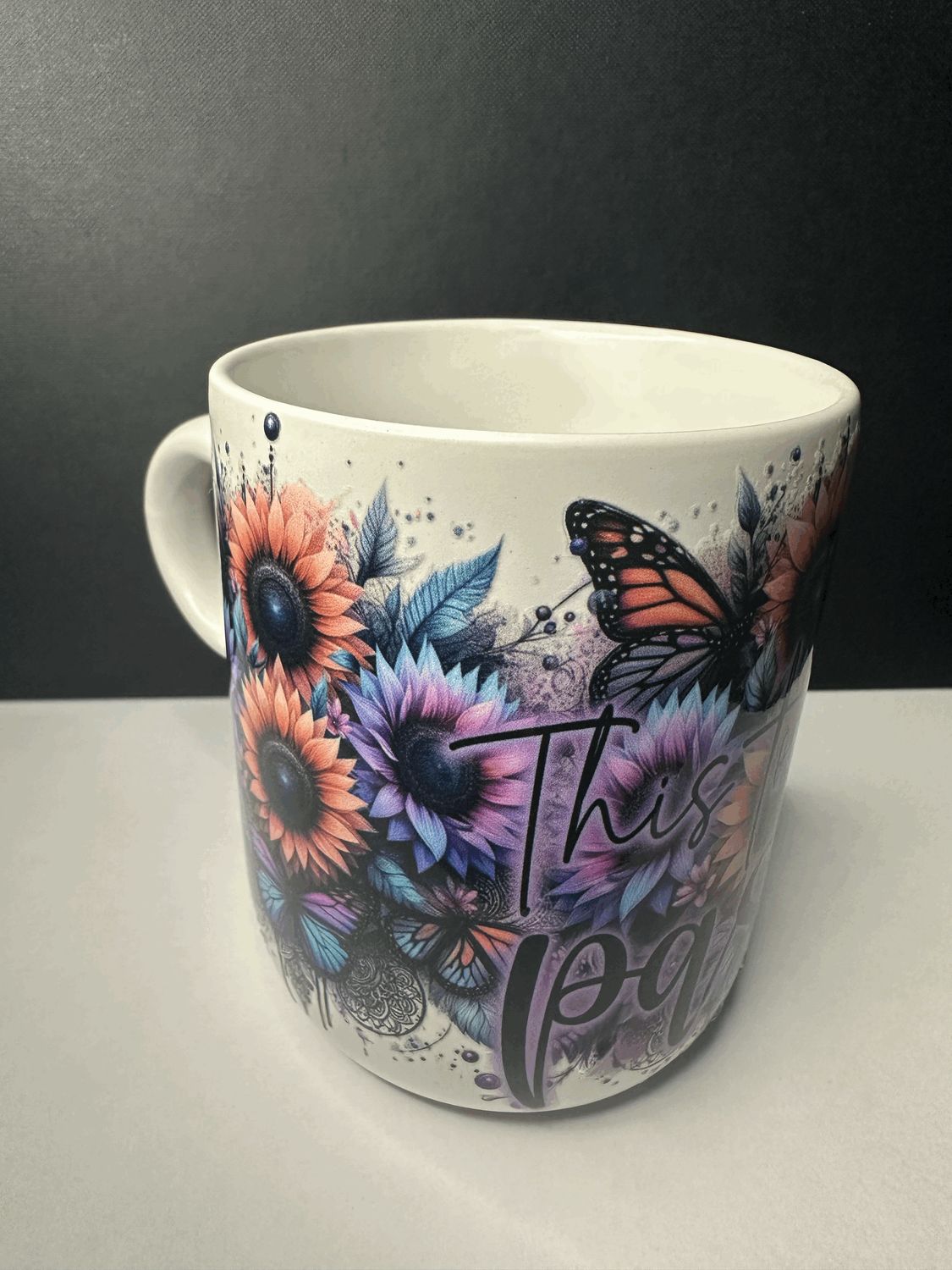 Schmetterlingstraum Tasse