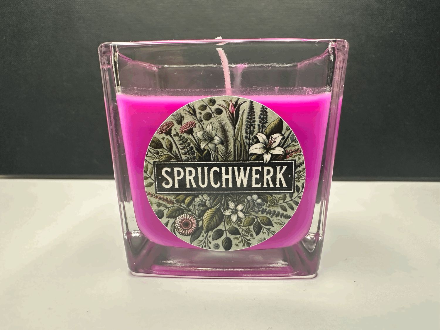 Duftkerze Rapswachs Pink