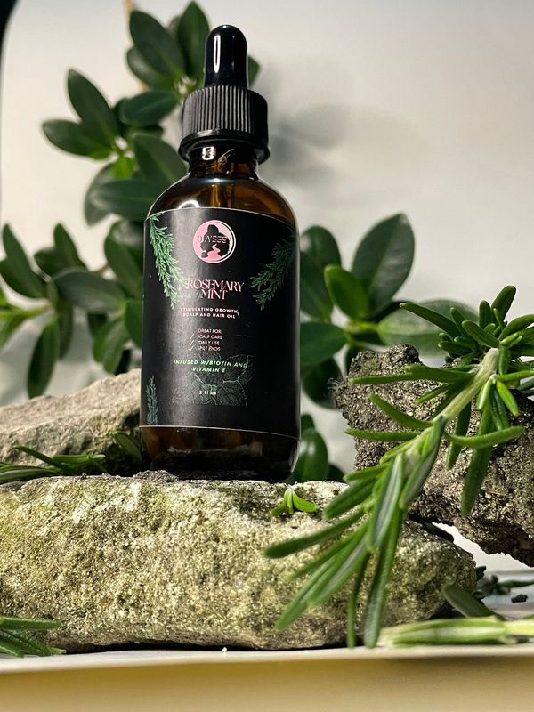 Rosemary Mint Stimulating Growth Oil