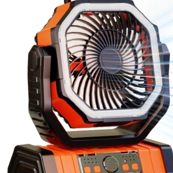 Portable Battery Fan – Compact, Rechargeable Cooling Solution for On-the-Go Comfort