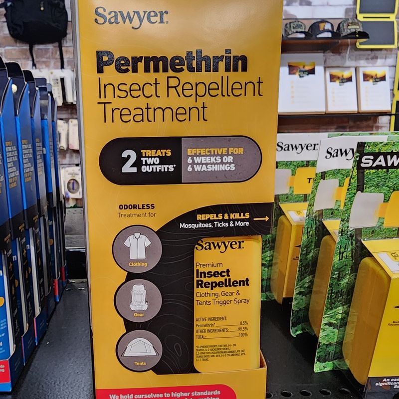 Sawyer Insect Repellent for Gear – 12oz, Long-Lasting Protection with Permethrin