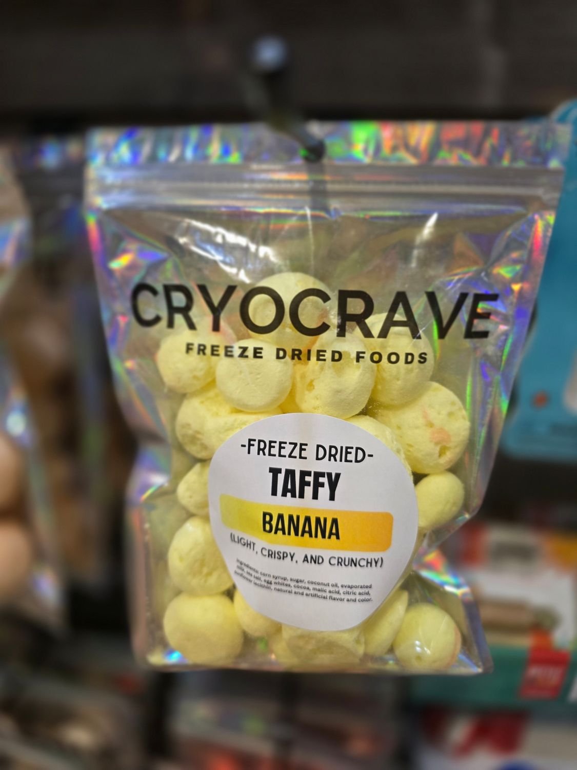 Freeze Dried Banana Taffy