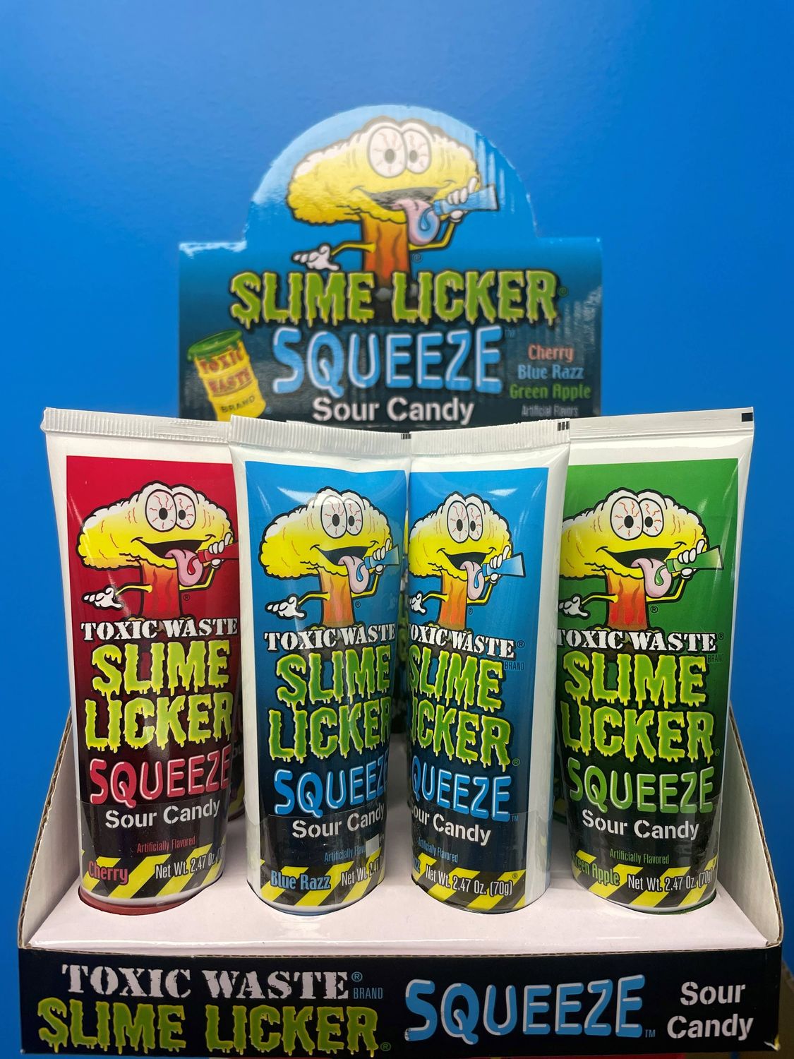 Toxic Waste Slime Licker Squeeze, 2.47oz, 12ct Case