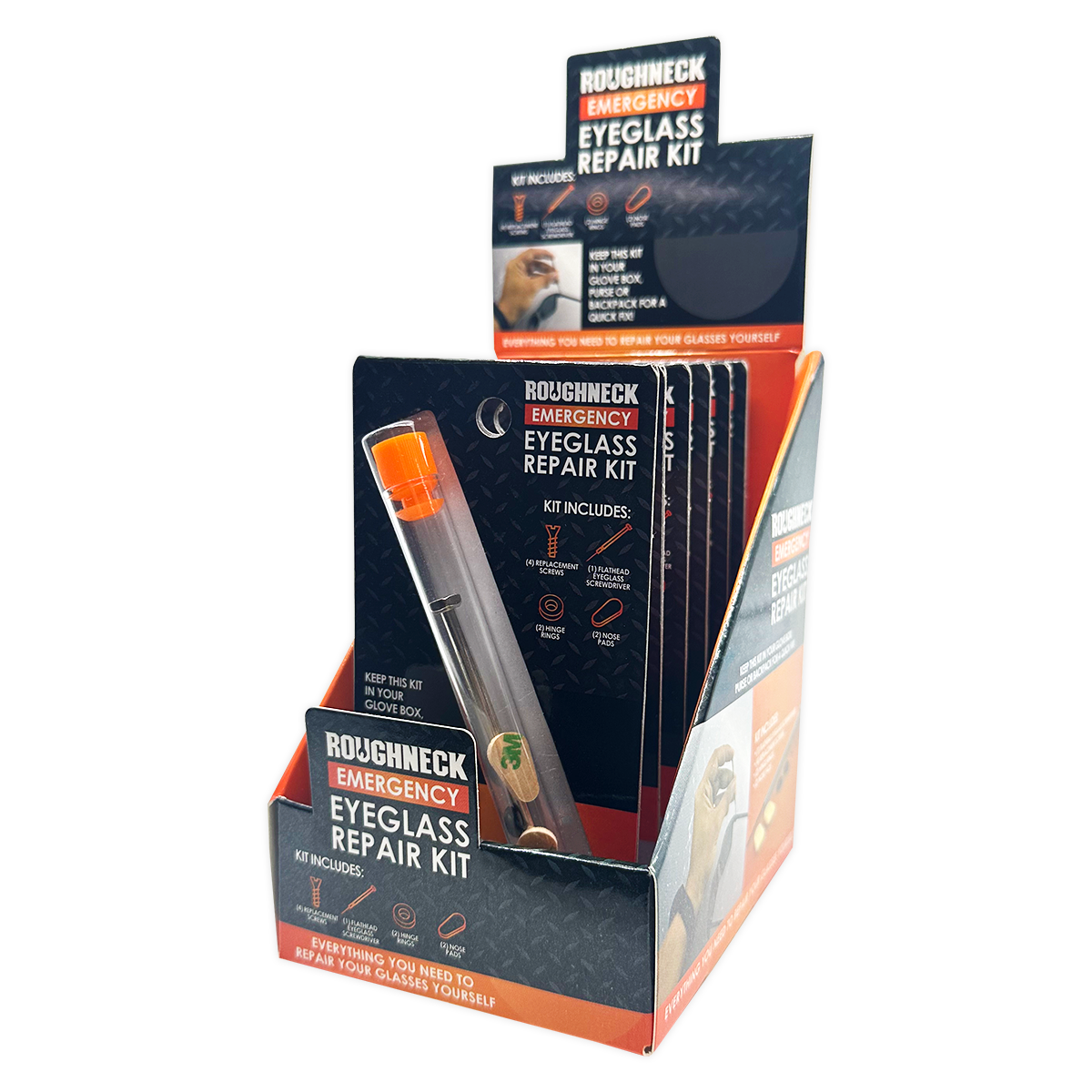 Emergency Glasses Repair Tool Kit - 6 Per Display