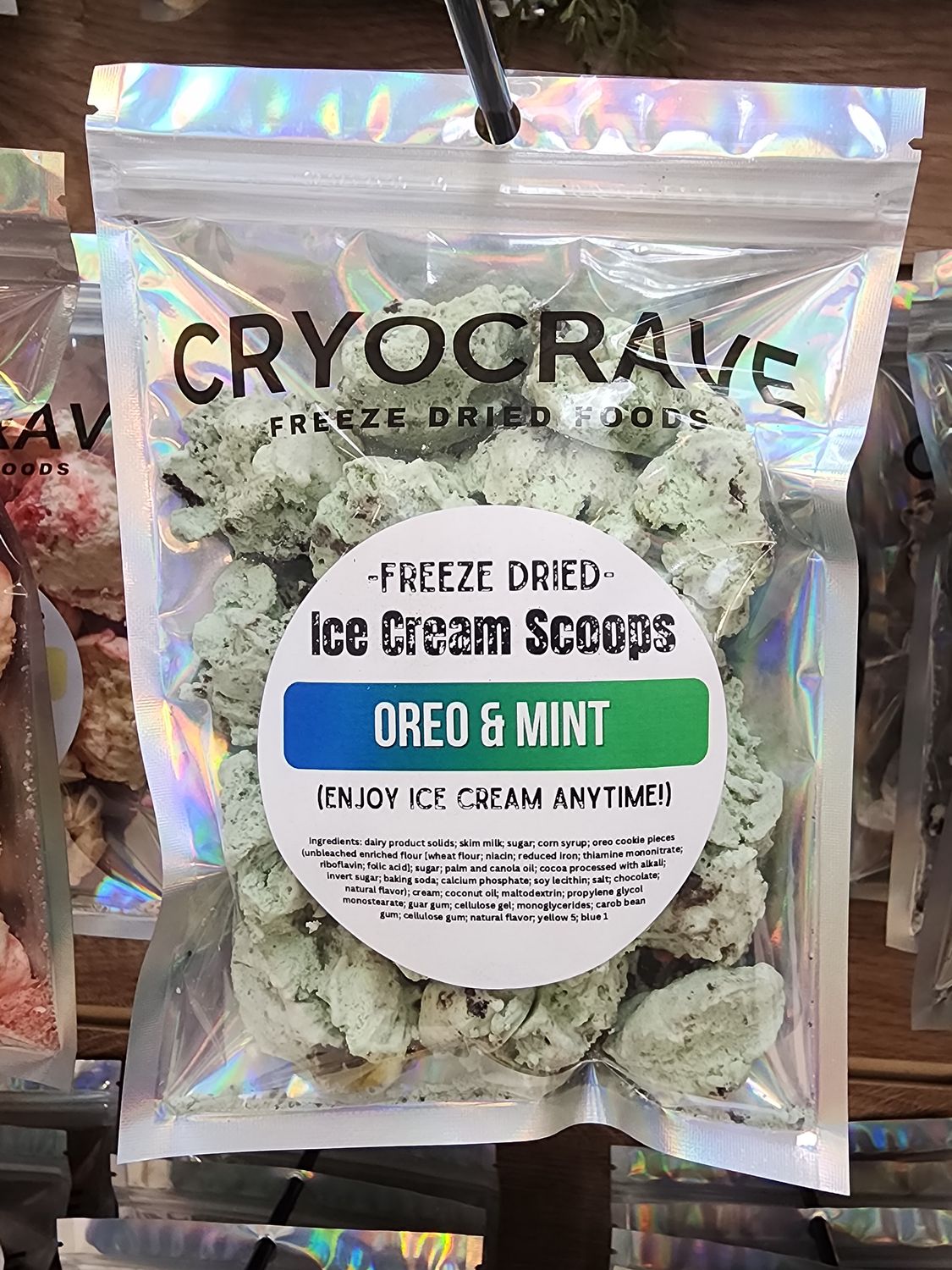 Oreo &amp; Mint Ice Cream Scoops