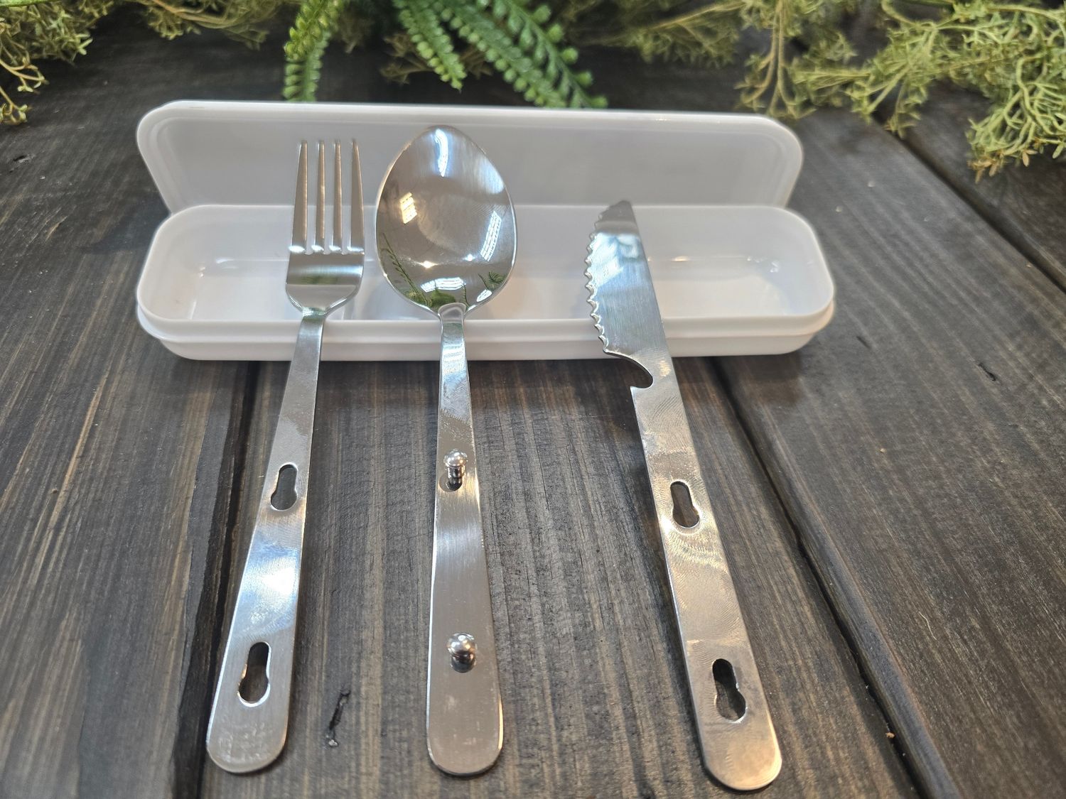3-Pc Silverware Kit W/Case